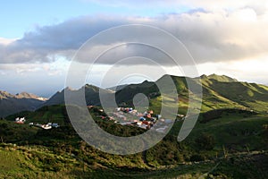 Anaga mountain in Tenerife