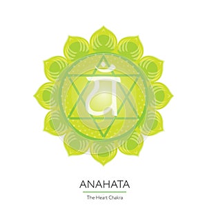 Anahata chakra - ayurvedic symbol