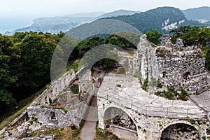 Anakopijsky stability in the Iversky mountain, New Athos, Abkhazia