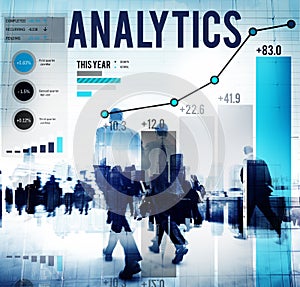 Analitics Data Analysis Strategy Statistic Concept