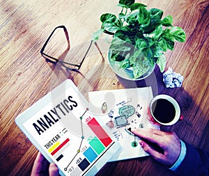 Analitics Data Analysis Strategy Statistic Concept