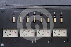 Analog Arrow indicators on the panel