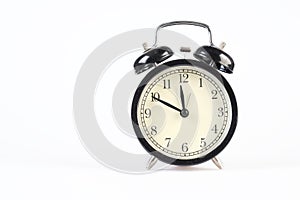 Analog clock telling time