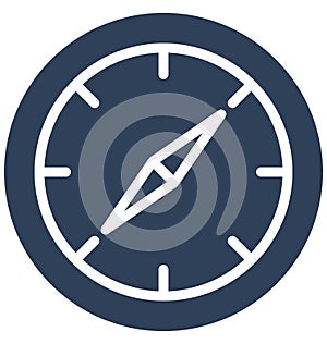 Analog device Isolated Vector icon that can easily modify or edit