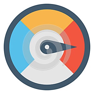 Analog device Isolated Vector Illustration Icon editable