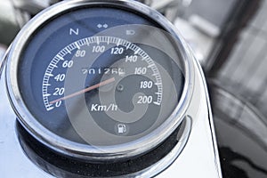 Analog Instrumentation Guage for a Motorcycle