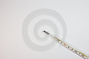 Analog mercury thermometer