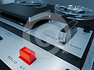 Analog Stereo Open Reel Tape Deck Recorder
