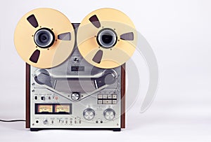 Analog Stereo Open Reel Tape Deck Recorder Player with Reels