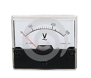 Analog voltmeter