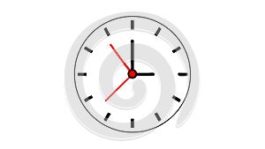 Analog Wall Clock Icon: Time, Schedule Deadline Symbol, vector design Generative AI