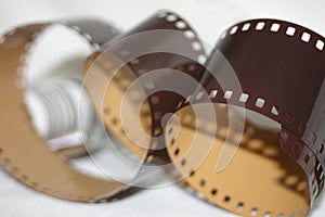 Analoge Film Role colour photo