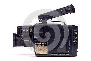 Analogue camcorder, isolated