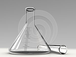 Analysis alembic and test tube