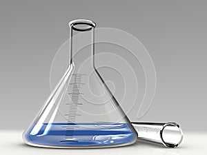 Analysis alembic and test tube