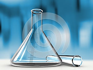 Analysis alembic and test tube