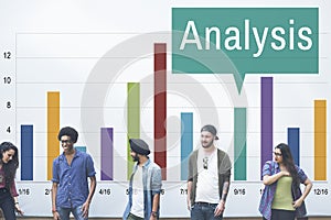 Analysis Analytics Graph Growth Statistics Concept