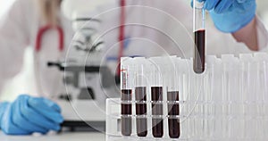 Analysis of blood samples and medical diagnosis of disease