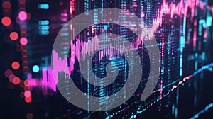 analysis glitching stock chart