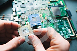 Analysis (installing) of processor in CPU socket
