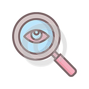 Analysis Line Style vector icon which can easily modify or edit