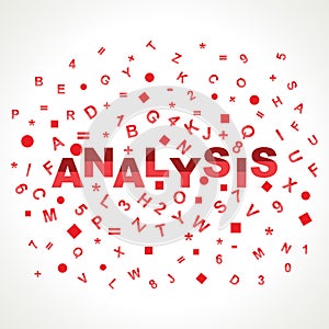 Analysis word with in alphabets