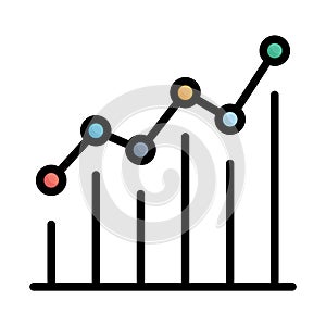Analytical positioning, analytics Vector Icon which can easily modify