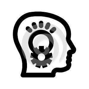 Analytical thinking Isolated Vector icon which can easily modify or edit