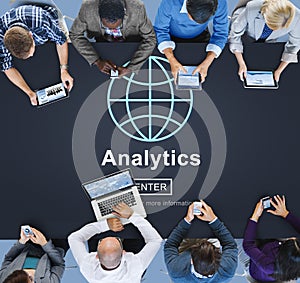 Analytics Analyze Data Analysis Informaion Research Concept