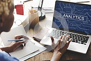 Analytics Analyze Data Analysis Information Research Concept