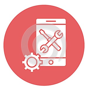Analytics, bar chart .   Vector icon which can easily modify or edit