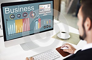 Analytics Business Statistics Data Strategy Concept