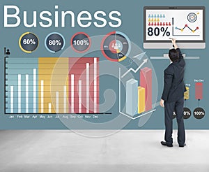 Analytics Business Statistics Data Strategy Concept