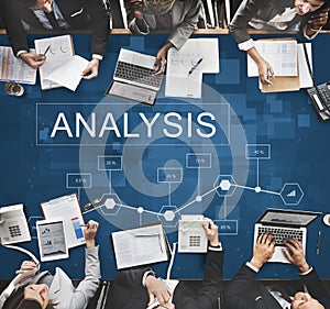 Analytics Business Statistics Strategy Progress Concept