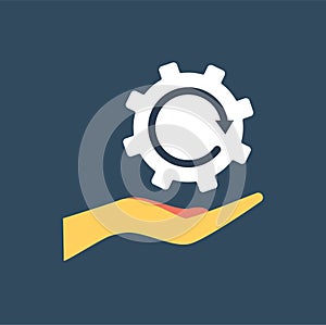 Analytics coghweel icon