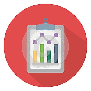 Analytics, data analysis Color Vector icon which can easily modify or edit