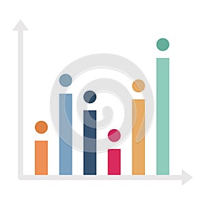 Analytics  Glyph Style vector icon which can easily modify or edit