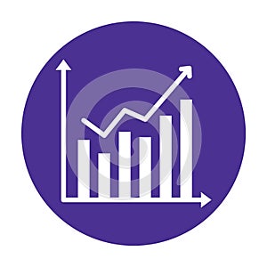 Analytics  Glyph Style vector icon which can easily modify or edit