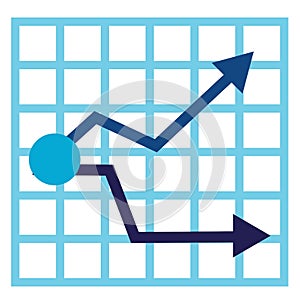 Analytics graphicon, icon