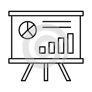 Analytics  Line Style vector icon which can easily modify or edit