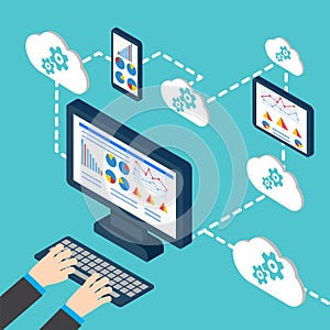 Analytics and programming . Web application optimization.