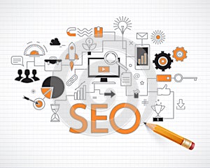 Analytics search information and website SEO optimization