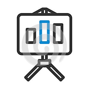 Analytics Stand Icon