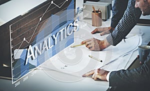 Analytics Statistics Progress SMO Analysis Concept photo