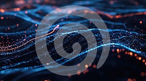 analytics zooming data visualization screen