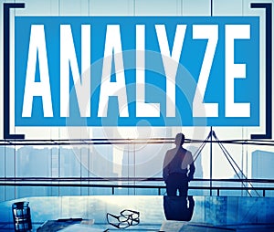 Analyze Evaluation Consideration Planning Strategy Concept photo