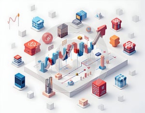 Analyzing Business Data with Growing Chart and Building Models