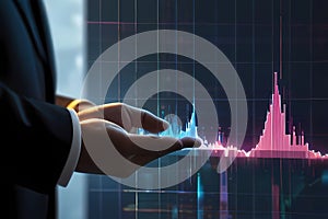 Analyzing candlestick fluctuations in investment instruments