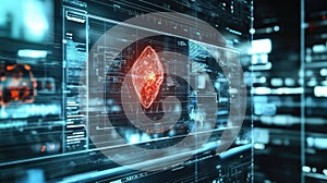 Analyzing complex data using futuristic display concept