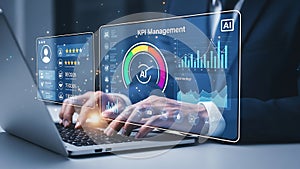 Analyzing data with artificial intelligence business